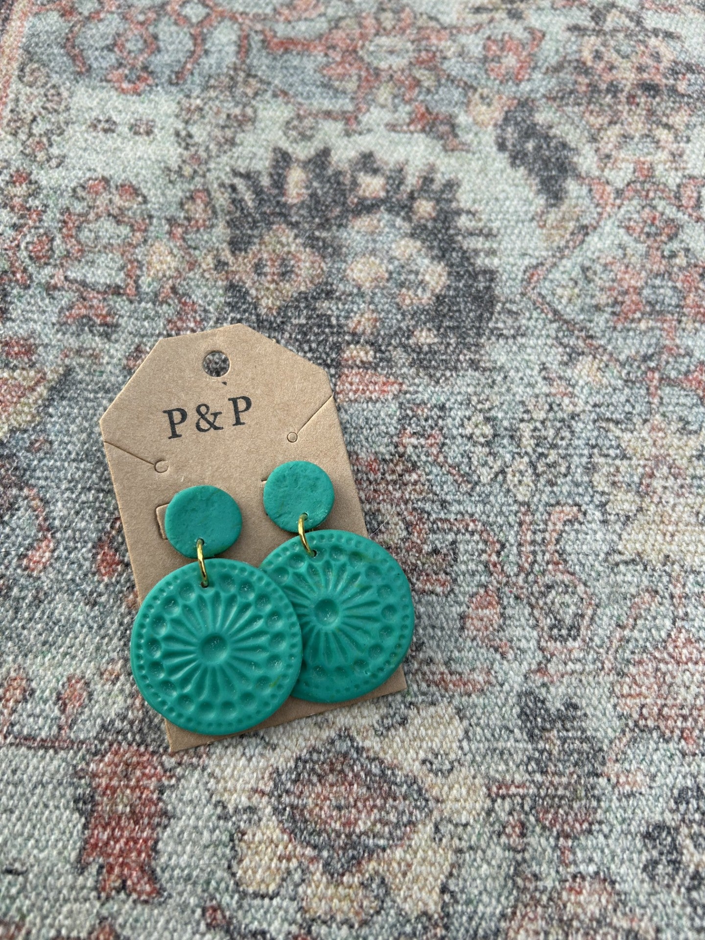 Turquoise Goblet Earring