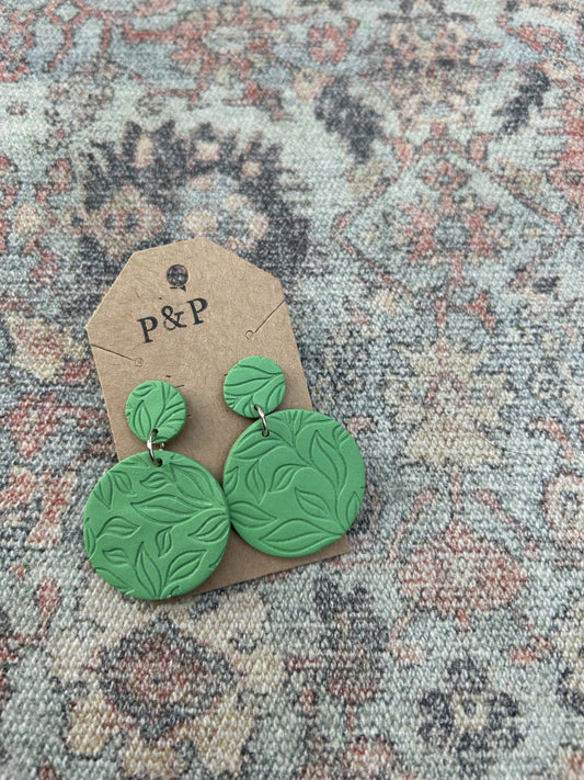 Plant Lady - Circle Earring