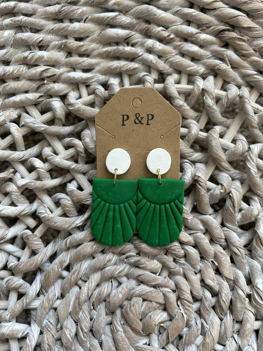 Emerald City - Clay Earring
